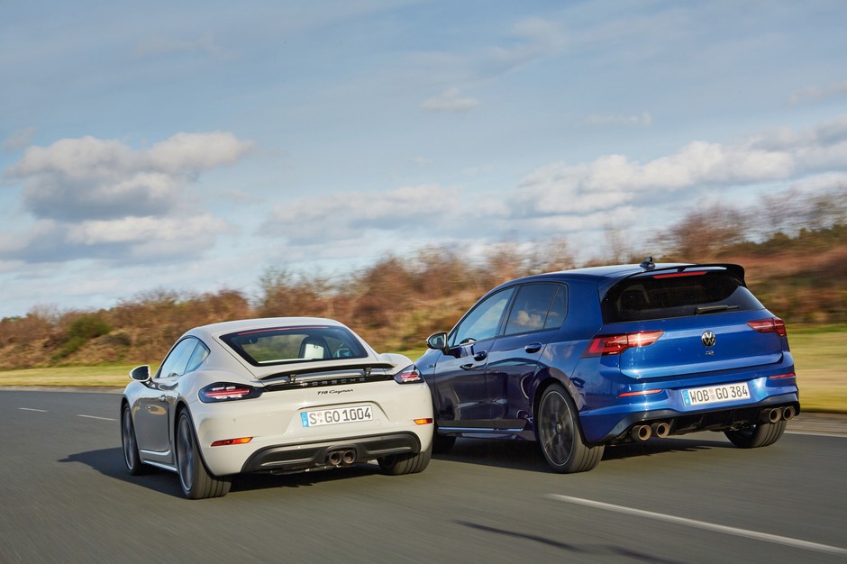 Czy VW Golf R potrafi być jak Porsche Cayman?