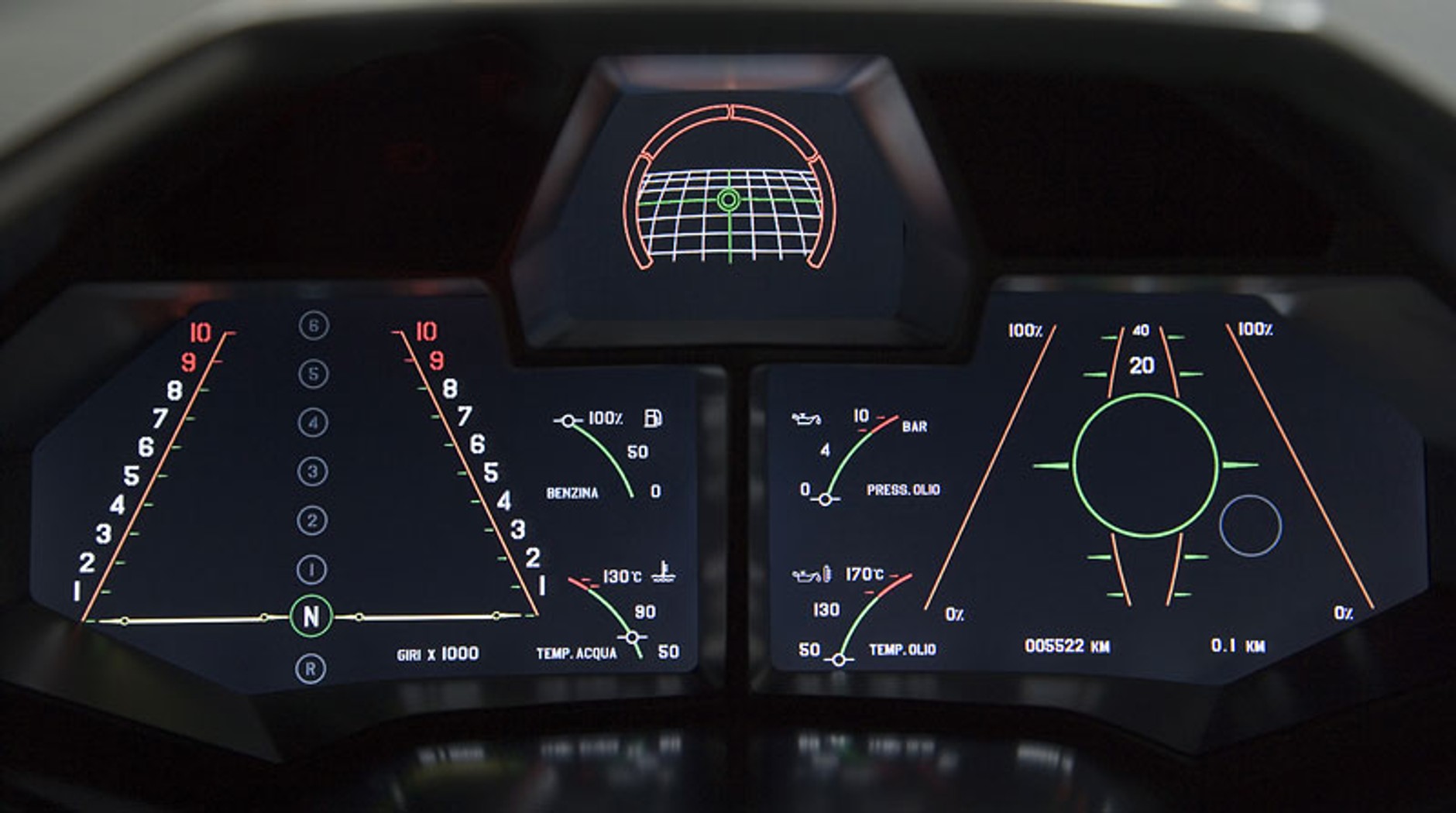 Lamborghini Reventon: zacisze z krewnym odrzutowca (fotogaleria)