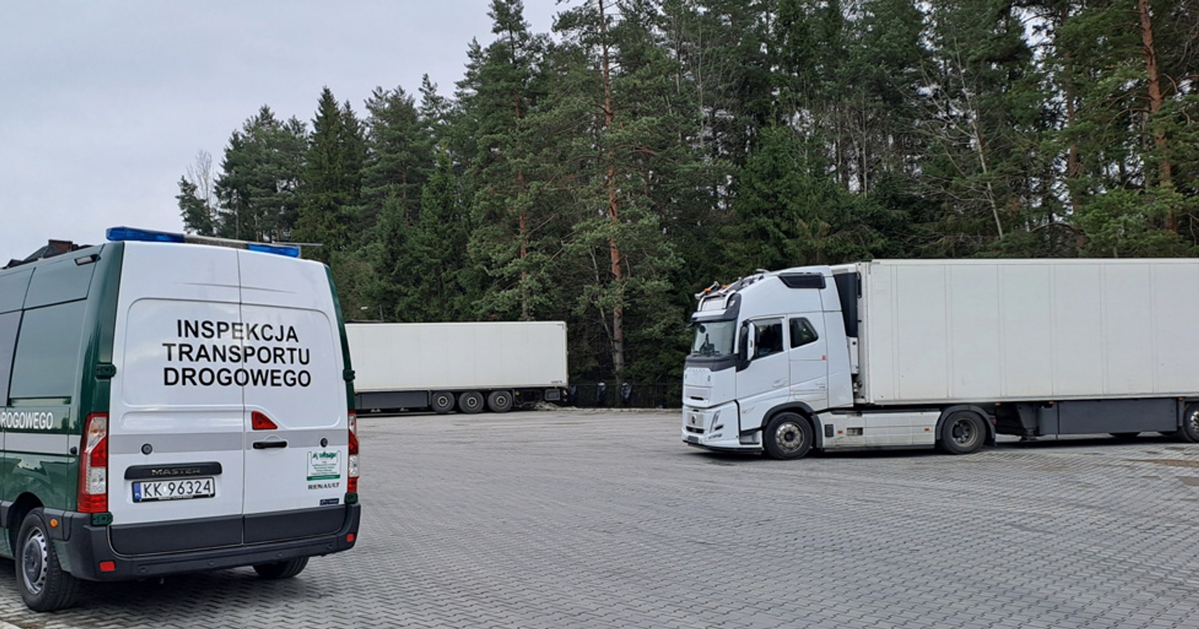 Turecka ciężarówka zatrzymana przez ITD. Jechała do ZEA