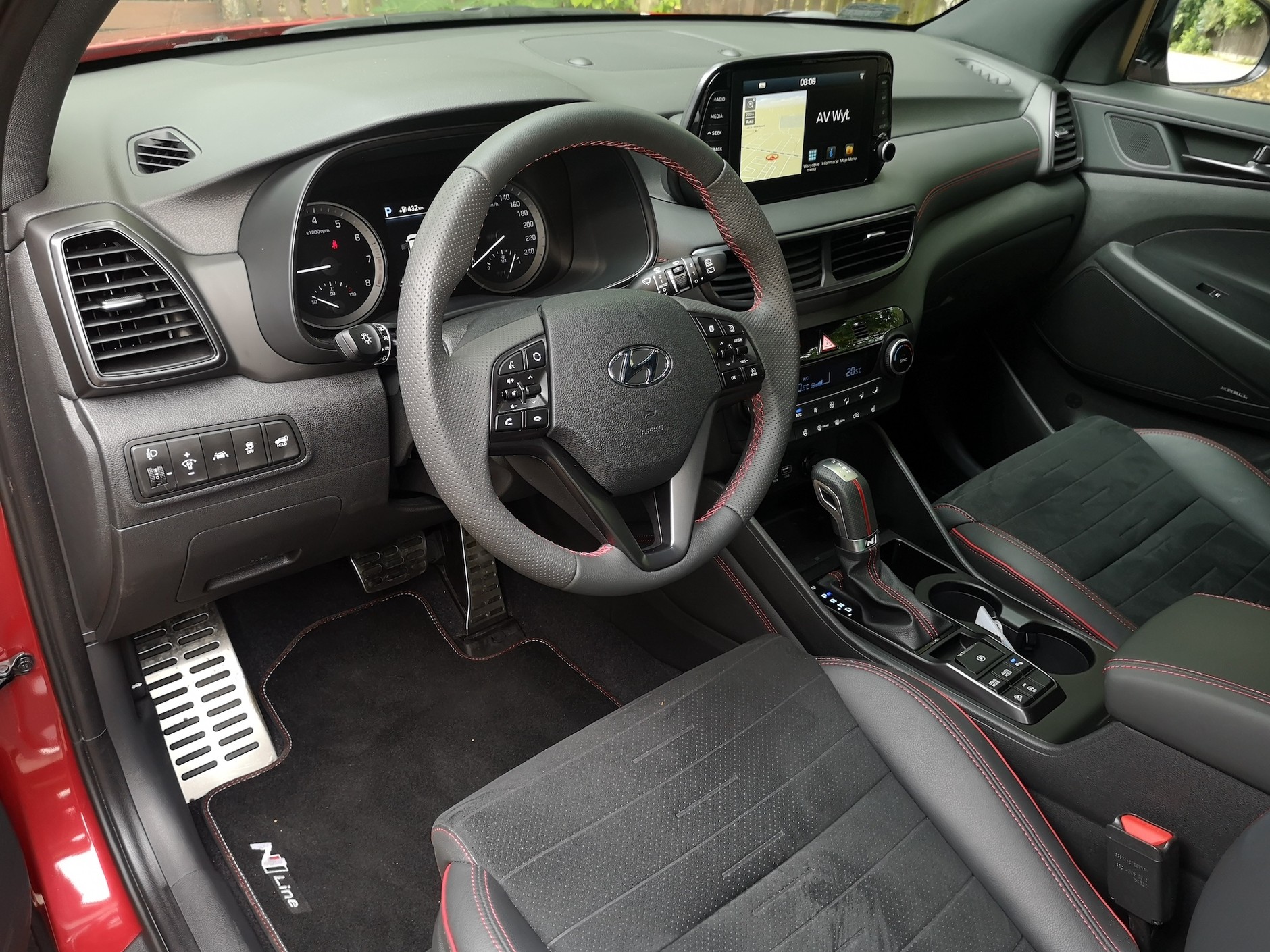 Hyundai Tucson N-line 1.6 T-GDI 7DCT