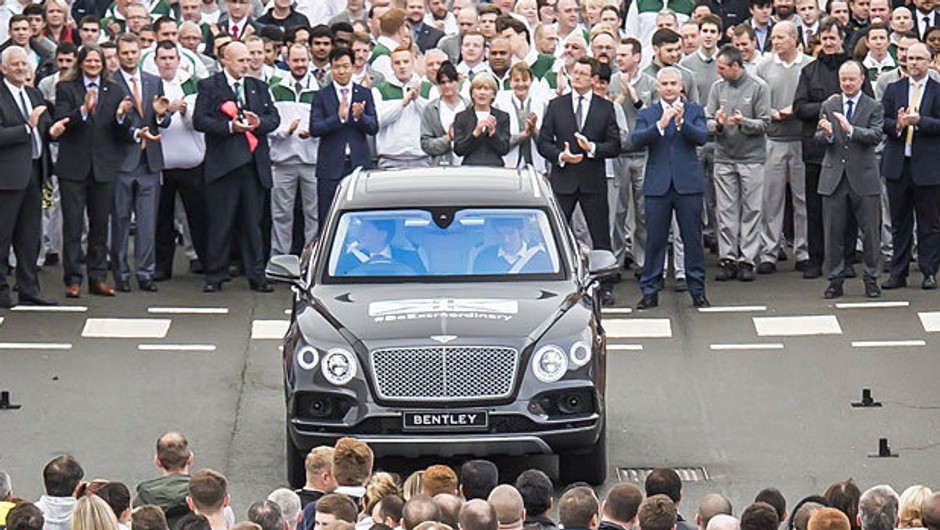 Bentley Bentayga - ruszyła produkcja