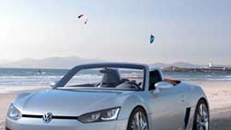 Detroit 2009: Volkswagen Concept BlueSport – mały roadster z dieslem przed tylną osią