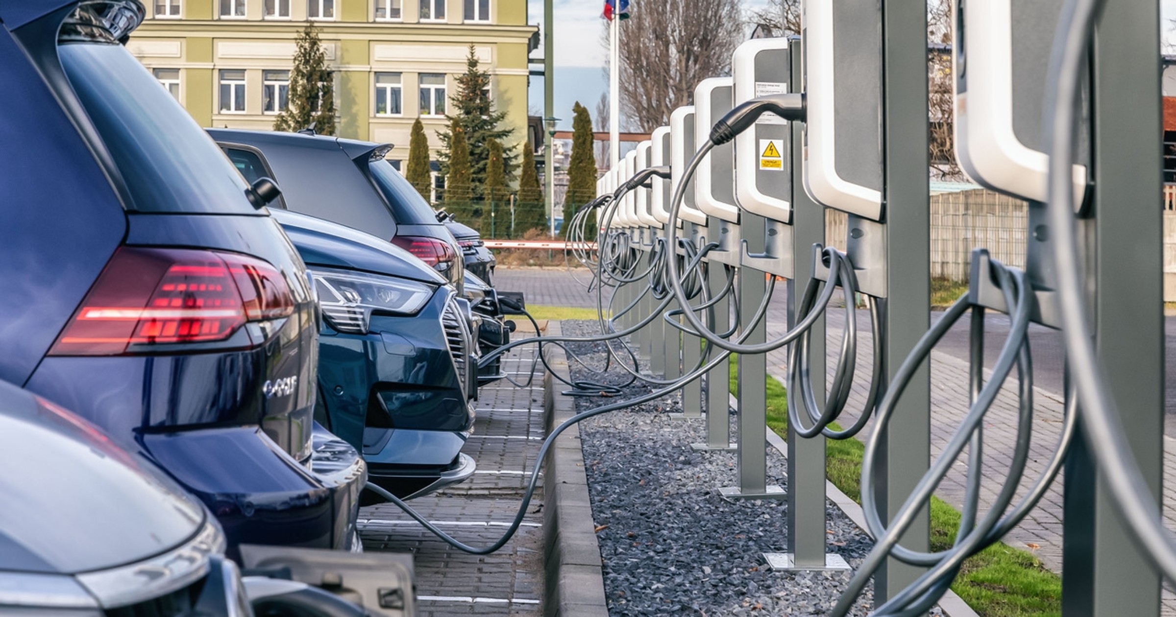 Punkt ładowania samochodów elektrycznych