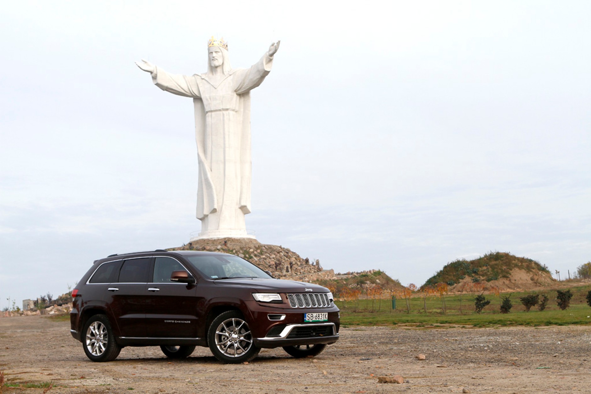 Grand Cherokee w terenie