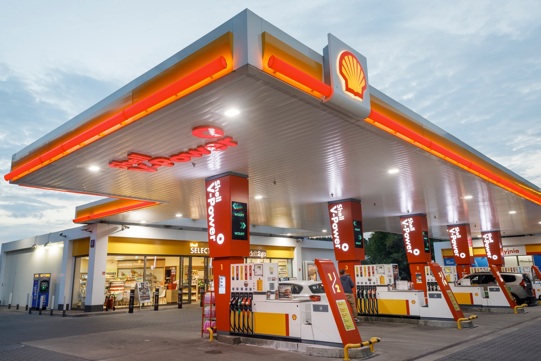 Stacja paliw Shell