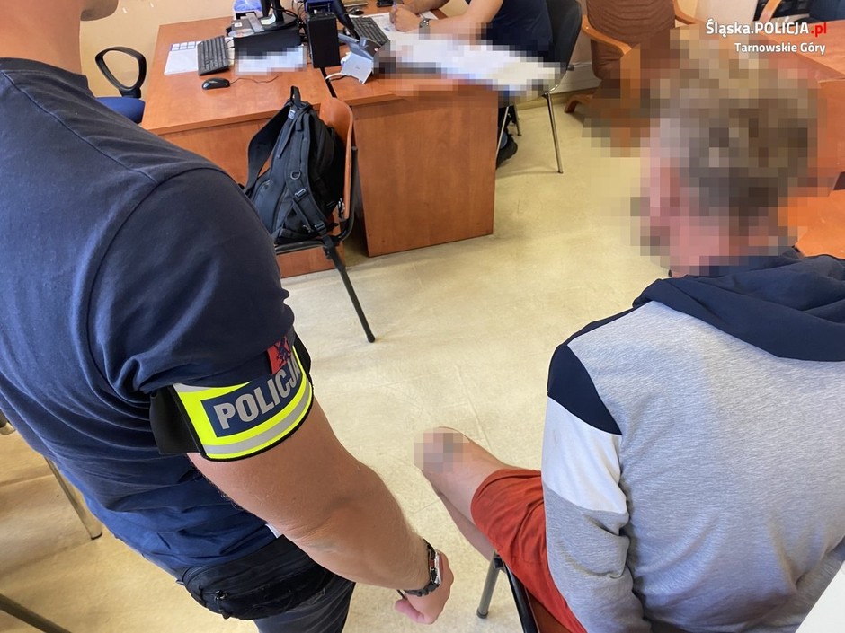 Sceny jak z GTA w Tarnowskich Górach. To nie pierwszy raz tego złodzieja