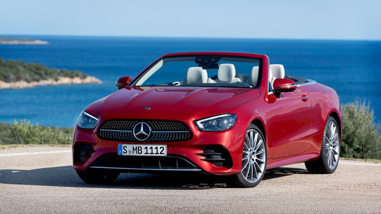 Mercedes klasy E kabriolet po liftingu