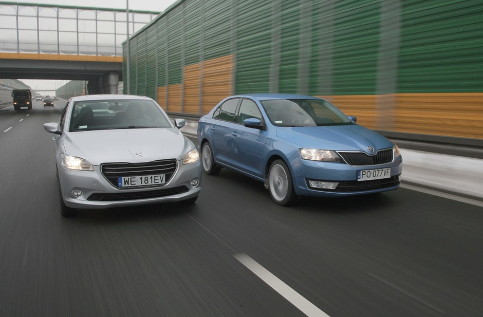 Peugeot 301 kontra Skoda Rapid: limuzyny małego formatu
