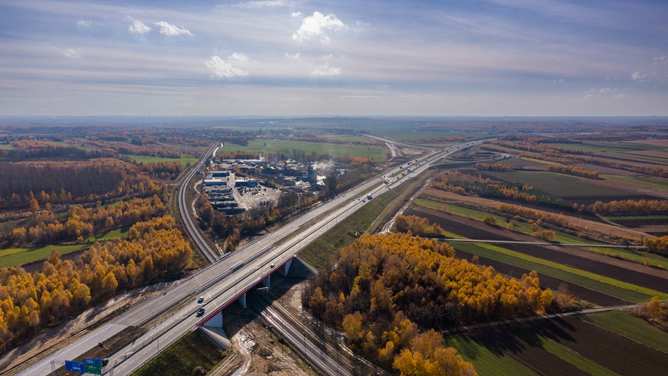Autostrada A1 w woj. śląskim