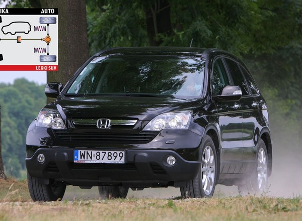Używana Honda CR-V III. Asfalt to jej żywioł