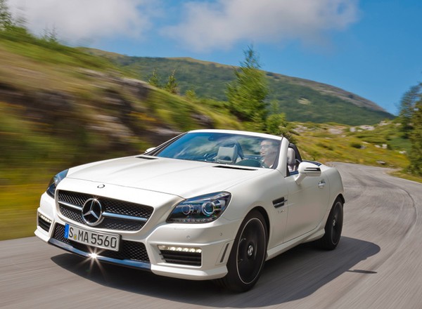 Mercedes SLK 55 AMG: mocny zawodnik