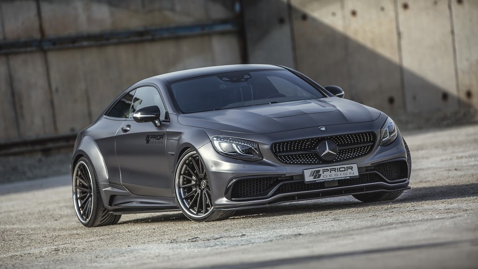 Przypakowana S-klasa Coupe od Prior-Design