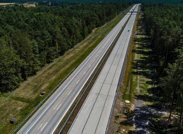 Autostrada A18 z Wrocławia do Berlina coraz bliżej ukończenia. Niedługo oddanie kolejnego odcinka