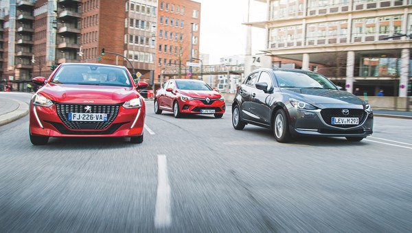 Peugeot 208, Renault Clio czy Mazda 2 - które miejskie auto wybrać?