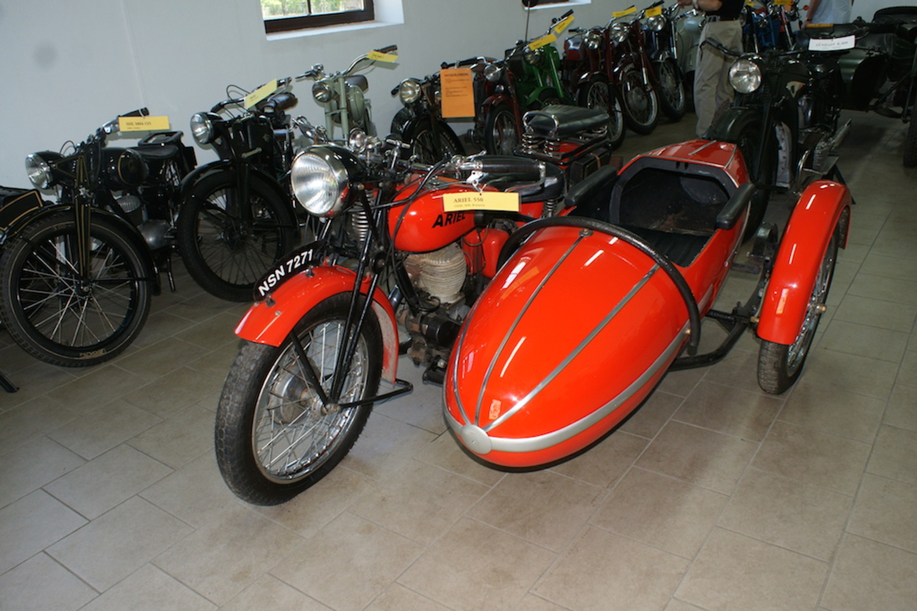 Zabytkowe motocykle w Chlewiskach