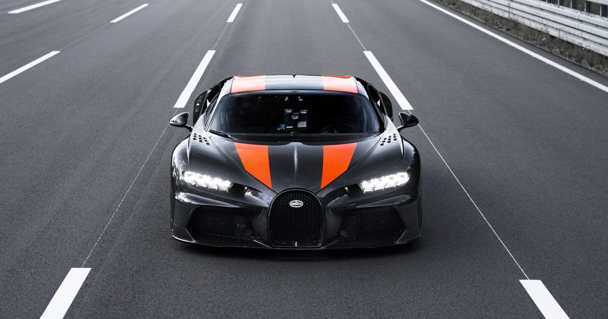 Bugatti Chiron - rekord prędkości 
