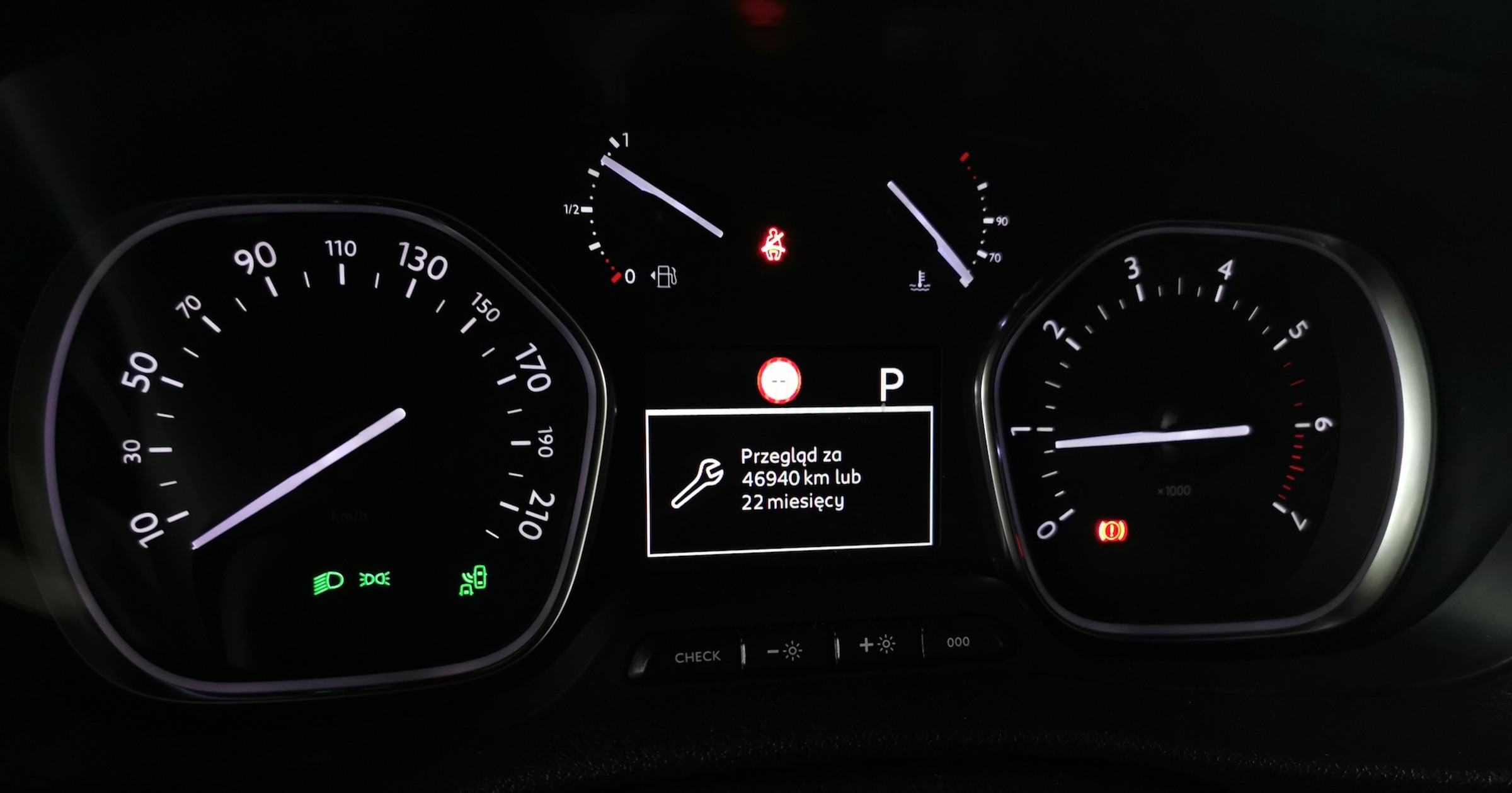 Przegląd za prawie 47 tys. km, a od ostatniej wymiany oleju trochę już minęło...