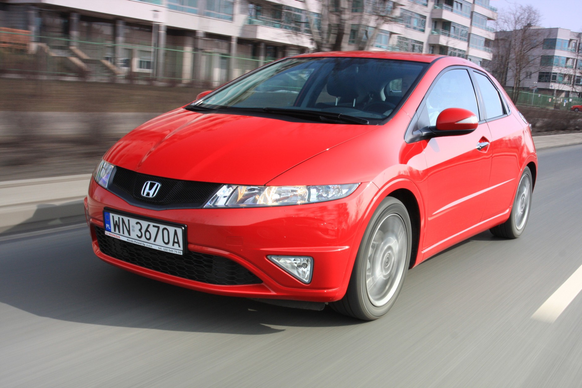 Najczęściej kradzione modele - miejsce 8 - Honda Civic