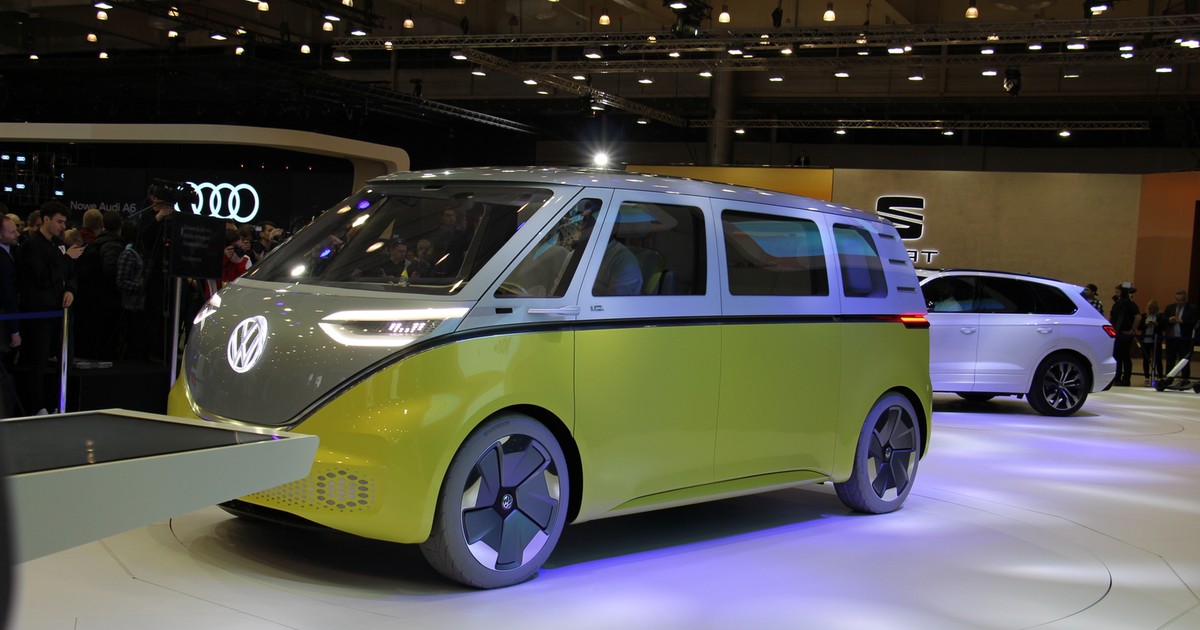 Volkswagen I.D. Buzz podczas Poznań Motor Show