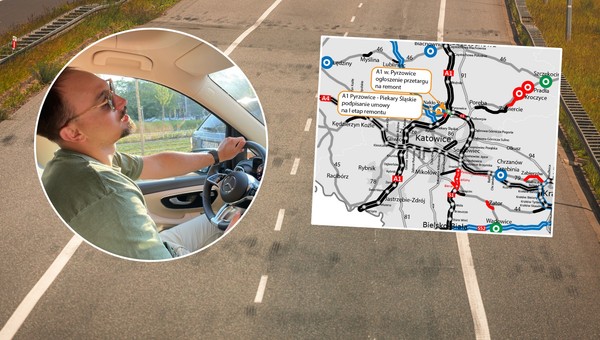 Jazda śląskim odcinkiem autostrady A1 potrafi sfrustrować. Powód? "Fale Dunaju"