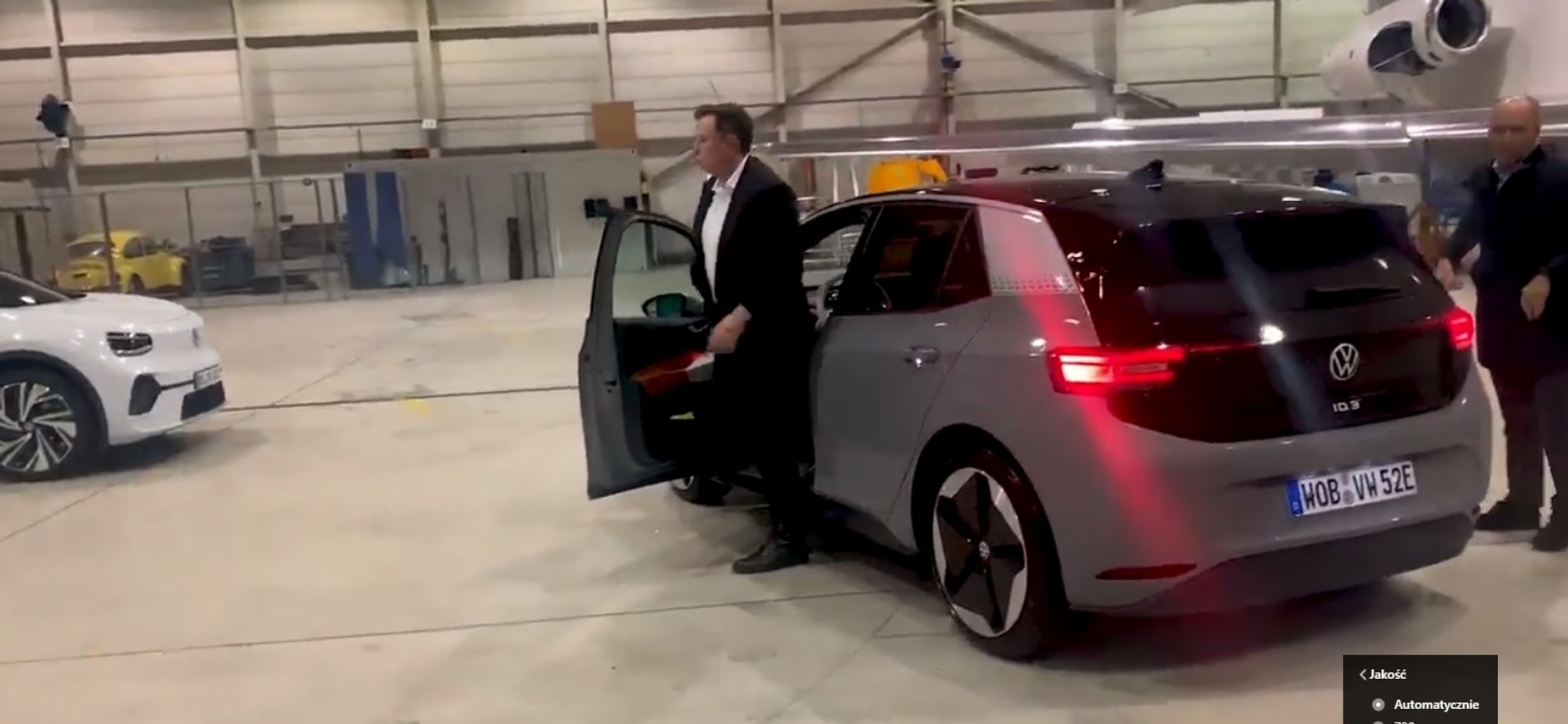 Elon Musk na spotkaniu z szefem Volkswagena