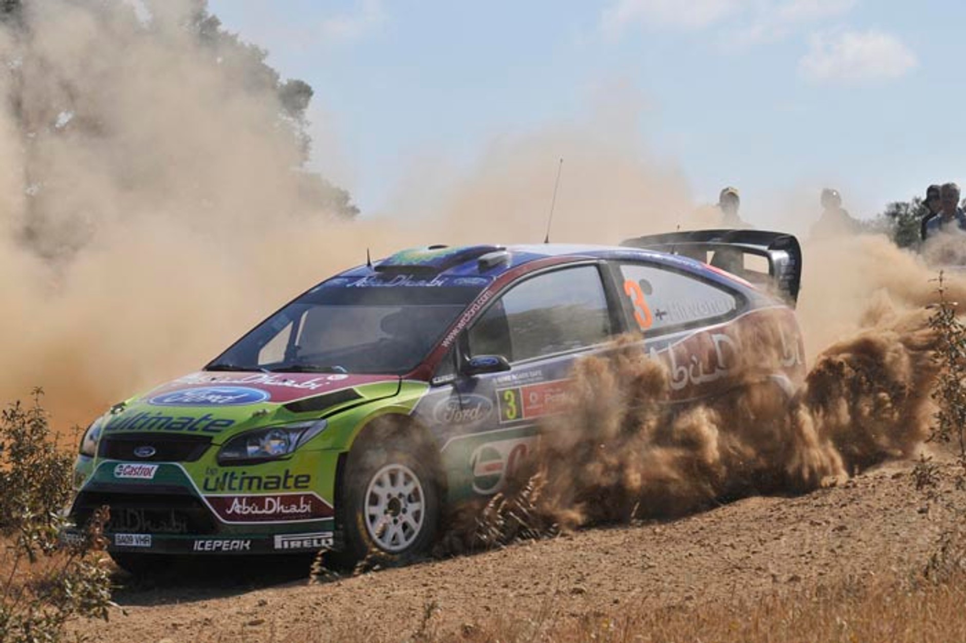 Rajd Portugalii 2010: dominacja Citroena, Kościuszko trzeci (2. etap, wyniki, galeria Willy Weyens)