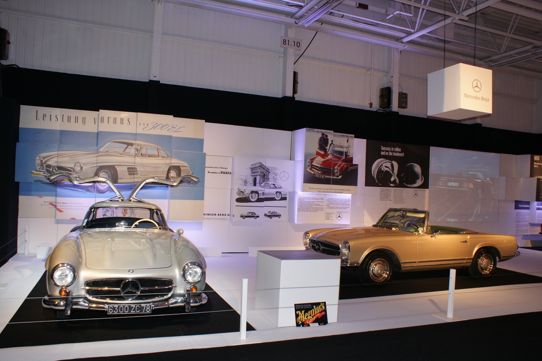 Klasyki i ich reklamy na salonie w Paryżu