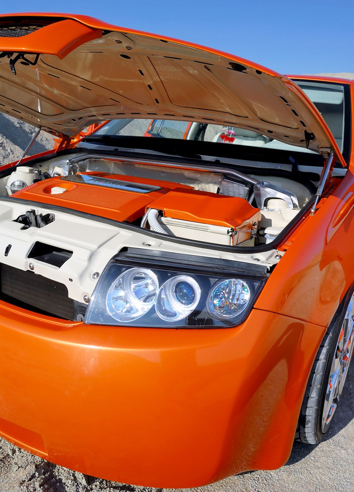 Garaż tunera: Škoda Fabia 1.4 16V – lisek pustynny