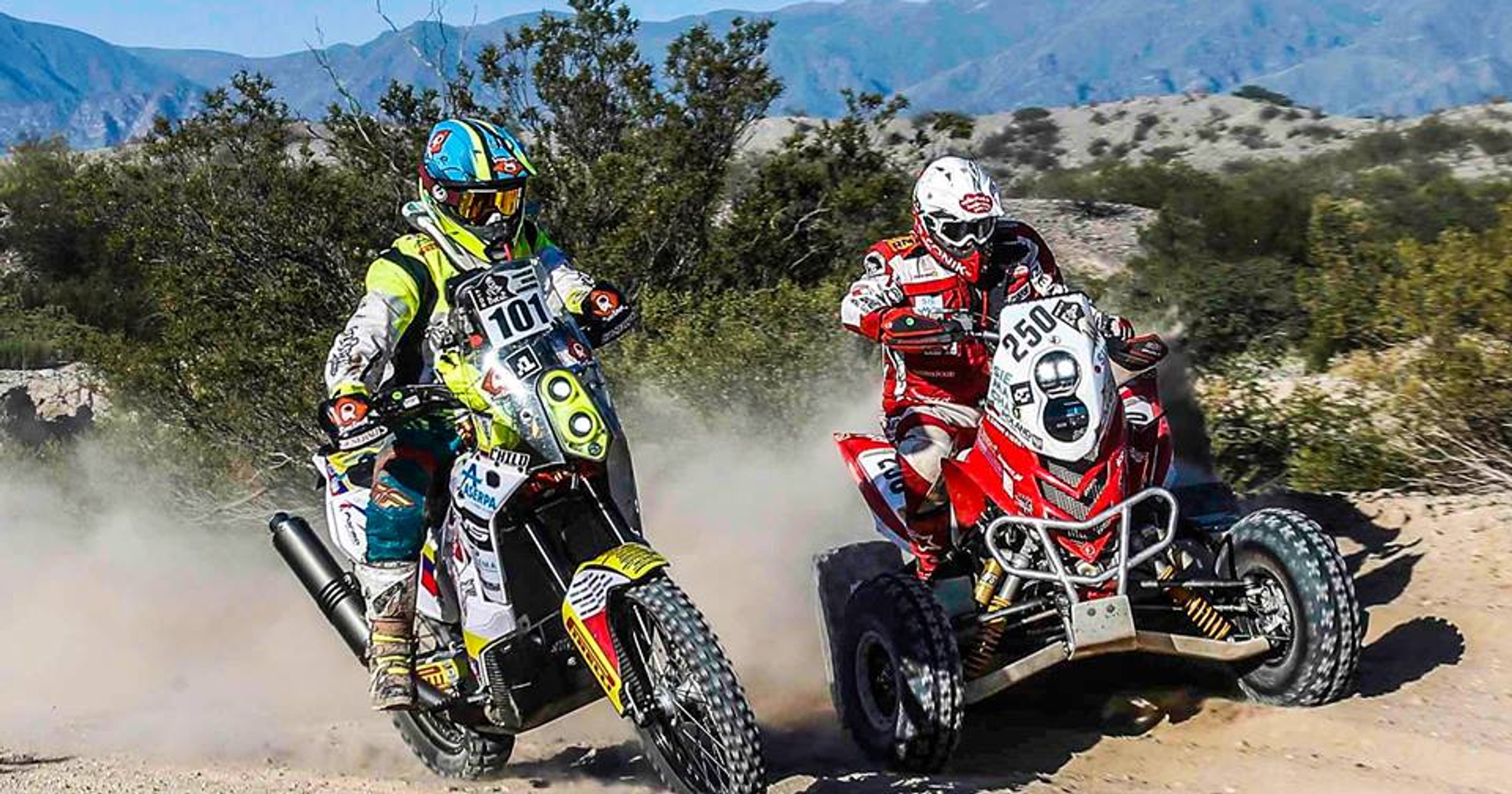 Rafał Sonik na trasie 39. Rallye Dakar