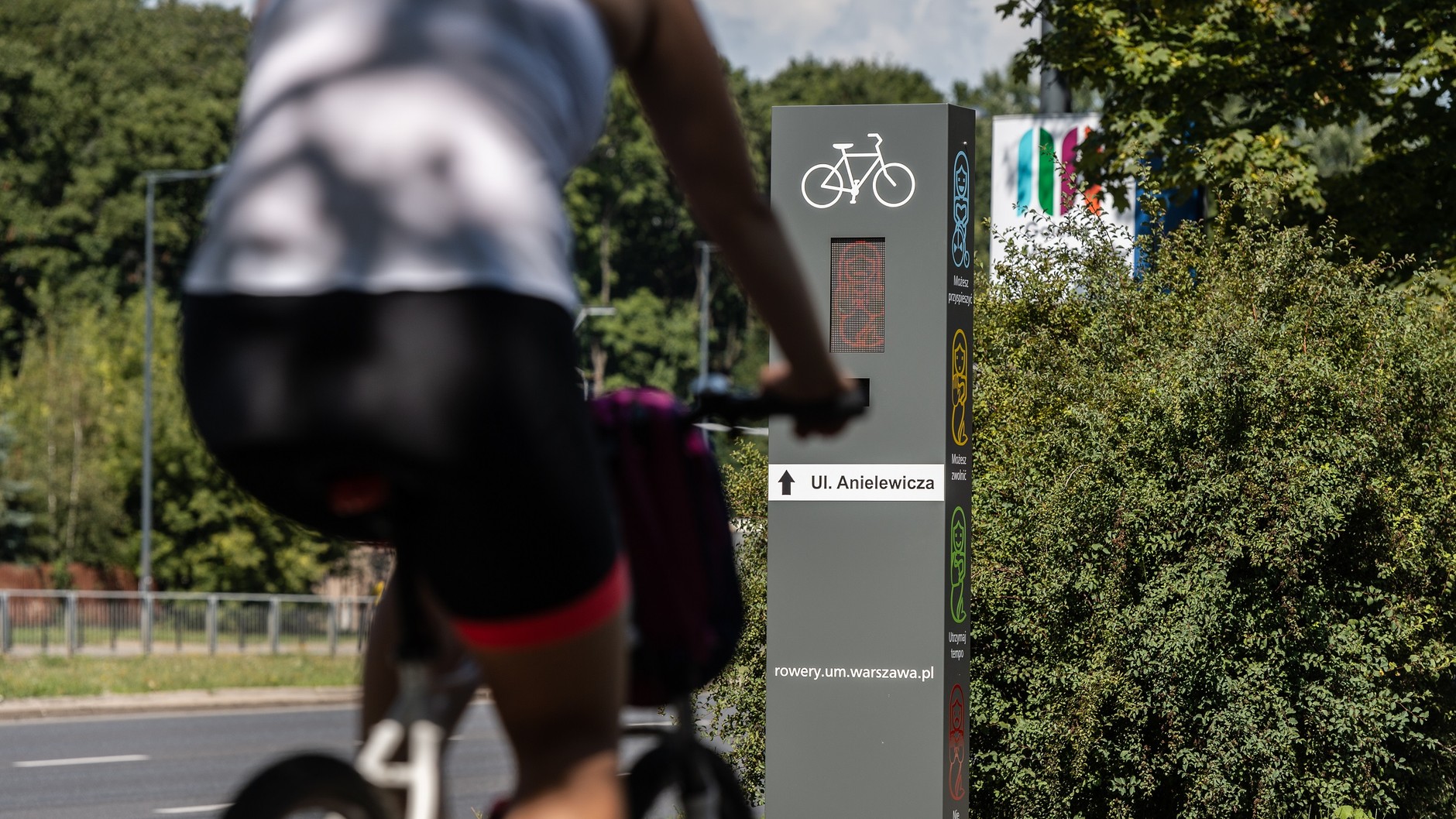 Warszawski "totem" z syrenką