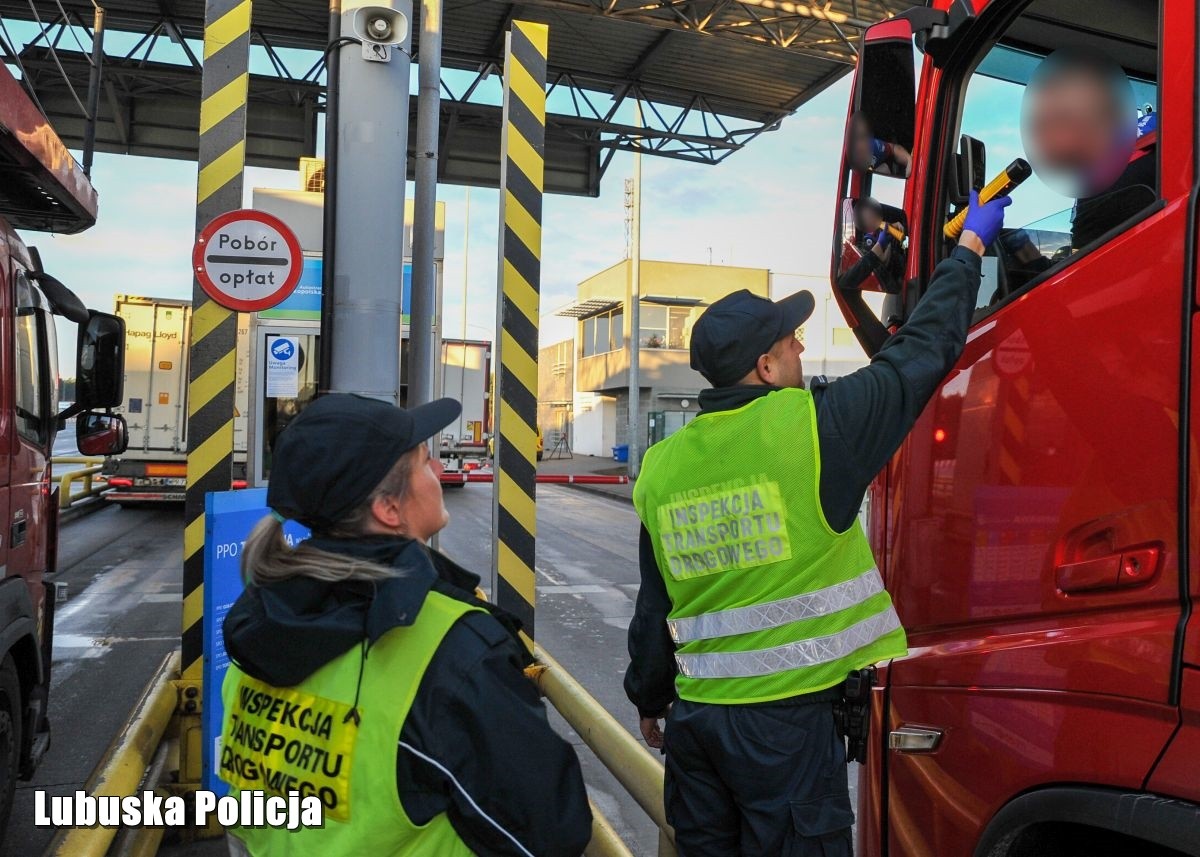 Kontrola trzeźwości na A2 i S3