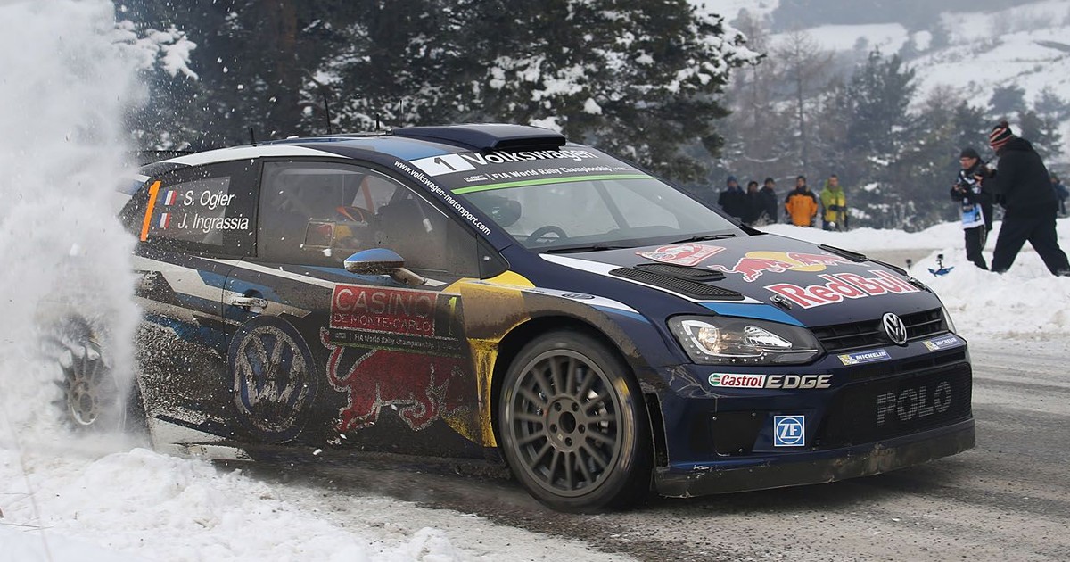 Sebastien Ogier - zwycięzca Rajdu Monte Carlo 2015