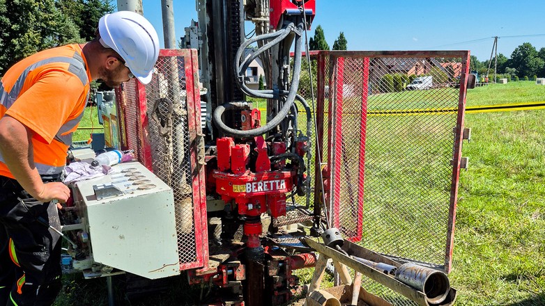 Badania geologiczne na terenie pierwszego odcinka Beskidzkiej Drogi Integracyjnej