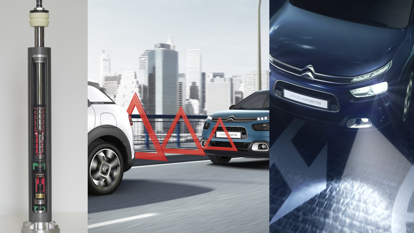 Nowość w podwoziu: Progressive Hydraulic Cushions. W wyposażeniu znajdziecie wiele systemów wspomagających kierowcę.