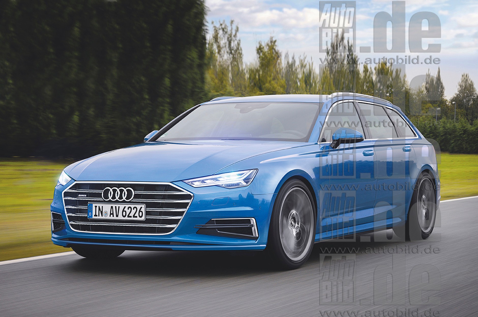 Aud A6 Avant fot. Avarvarii