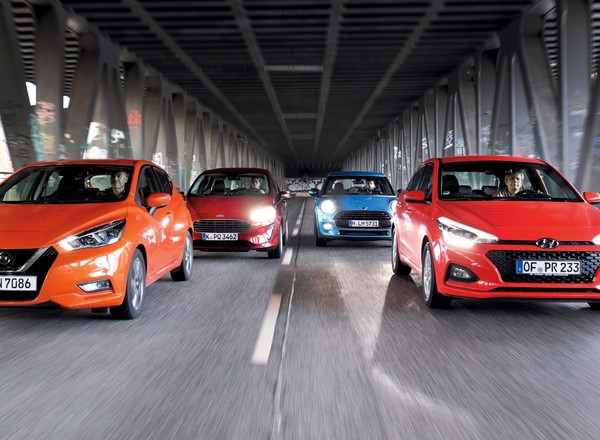 Ford Fiesta kontra Hyundai i20, Nissan Micra i Mini - szukamy najlepszego miejskiego auta