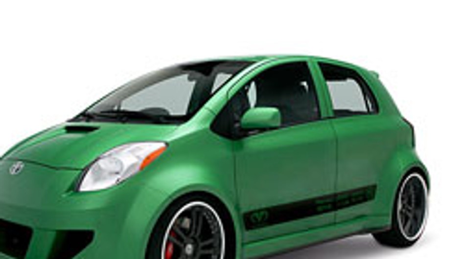 SEMA 2008: Toyota Yaris Tailback – zielono mi...