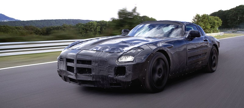 Mercedes-Benz SLS AMG: pierwsze zdjęcia wnętrza