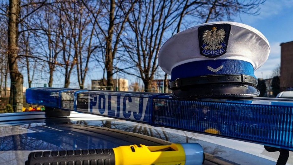 Kręcił bączki w centrum Białegostoku. "Świętował" wesele