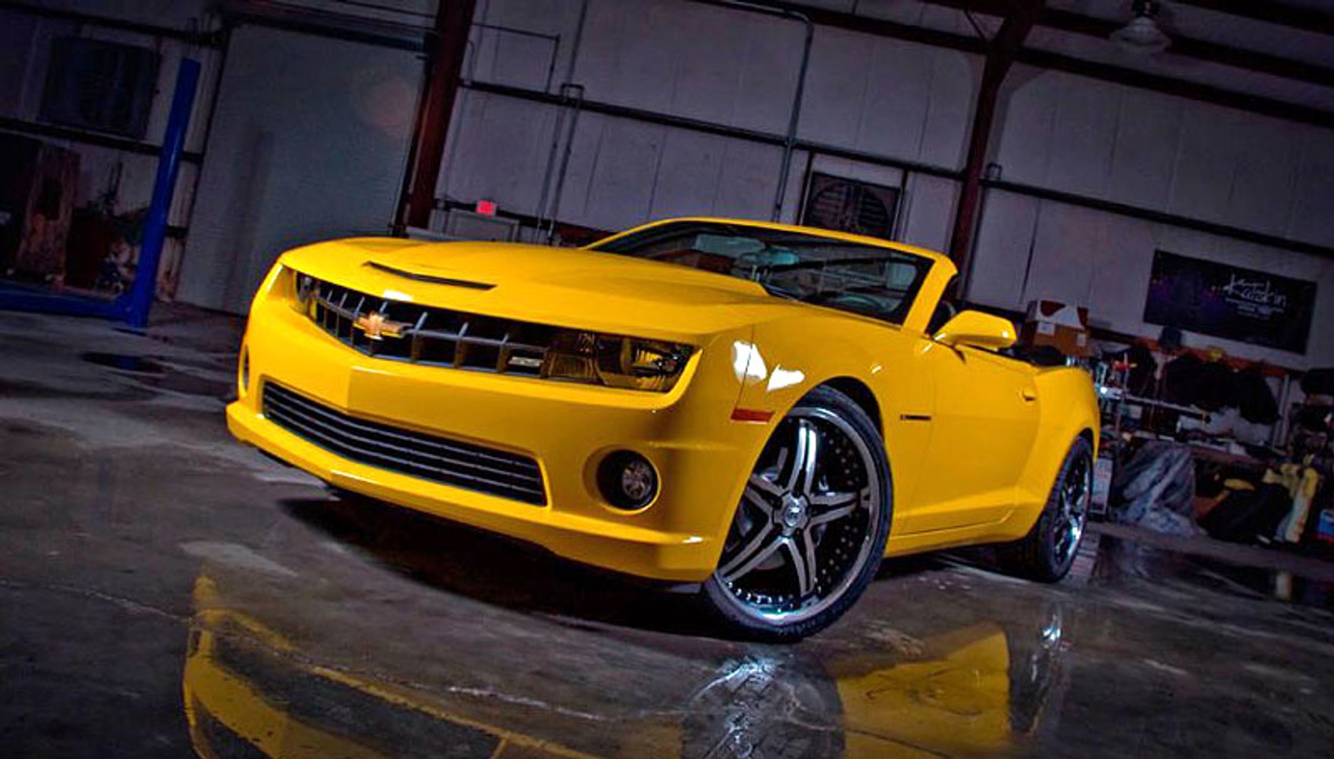 Chevrolet Camaro Cabrio – muscle car topless