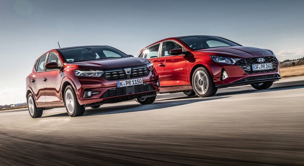 Nowa Dacia Sandero kontra Hyundai i20