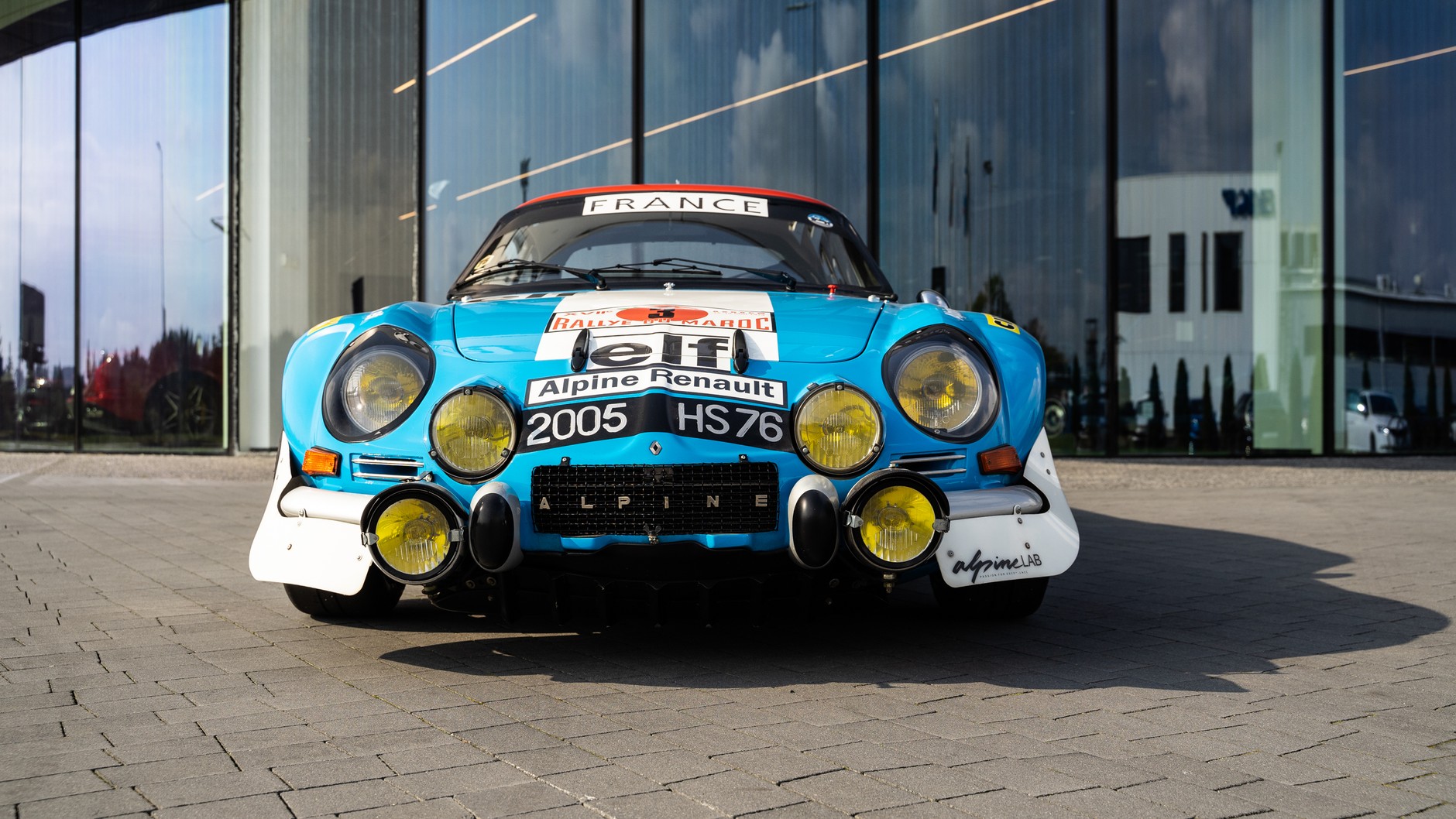 Renault-Alpine A110 Tryumfator Rajdu Maroka 1974