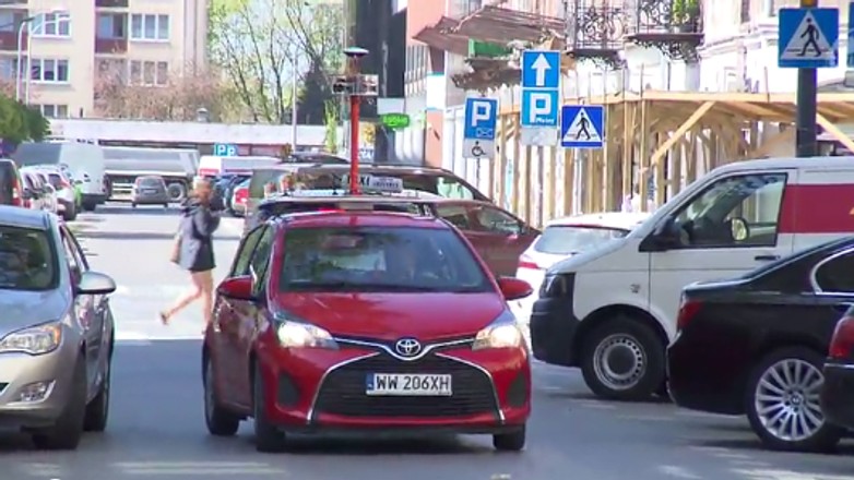 Test systemu e-kontroli na ulicach Warszawy
