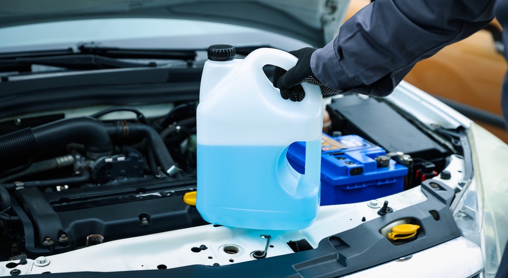 Zimowy płyn do spryskiwaczy