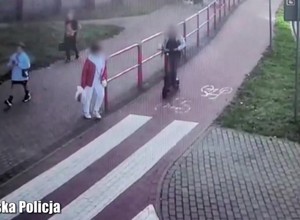 Kobieta weszła prosto pod jadącą hulajnogę w Zielonej Górze [Wideo]