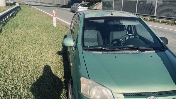 85-latek jechał pod prąd autostradą A1. Zamierzał dojechać w ten sposób z Gliwic do Pyrzowic