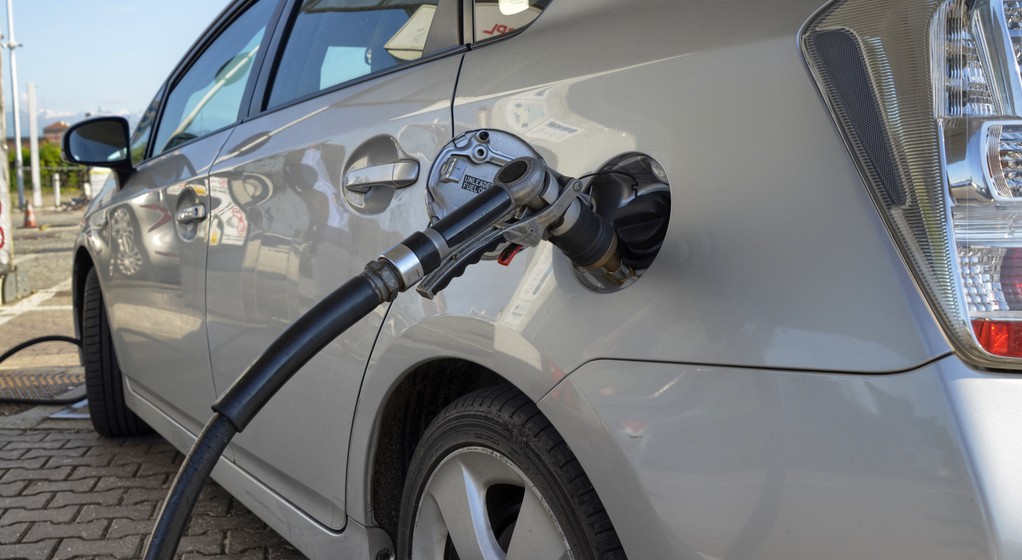 Tankowanie LPG Prius