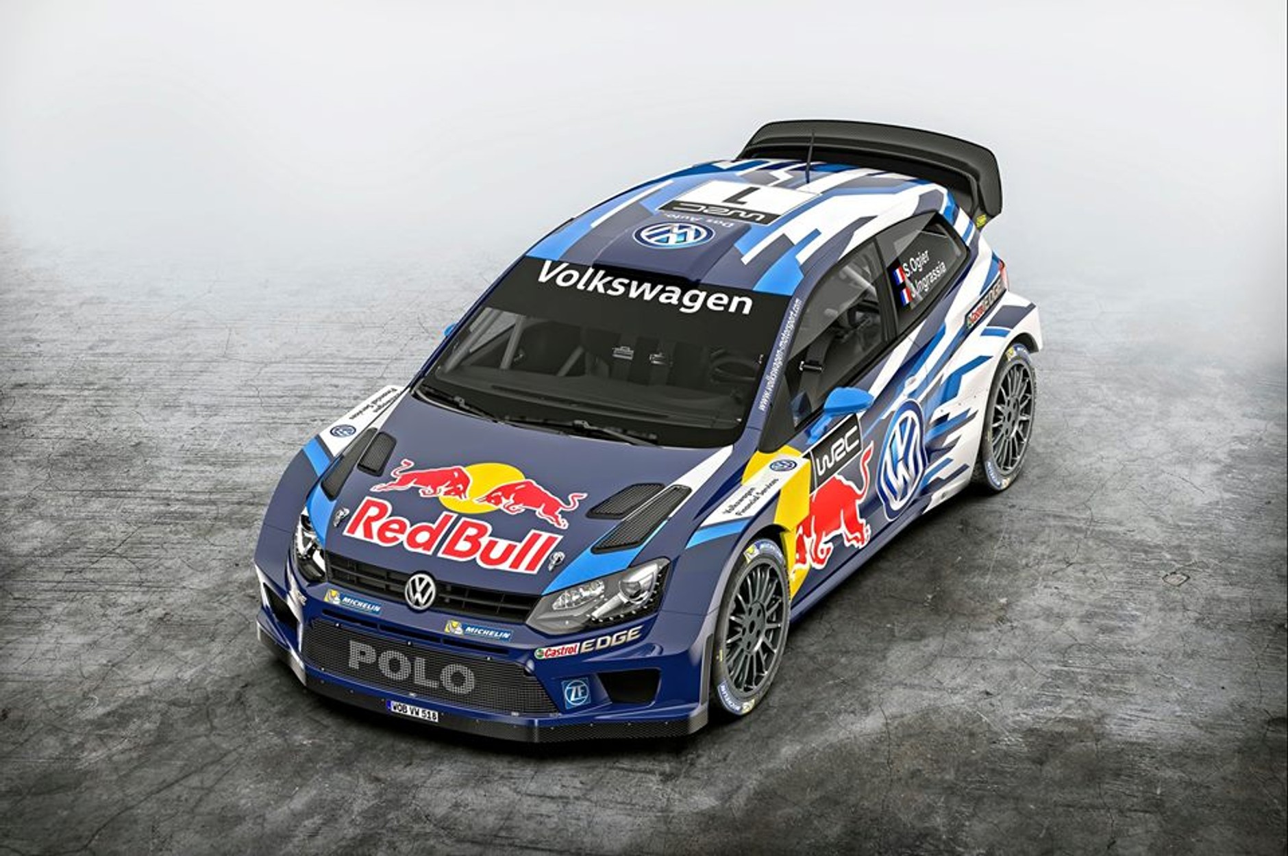 VW Polo R WRC 2015 w Monte Carlo