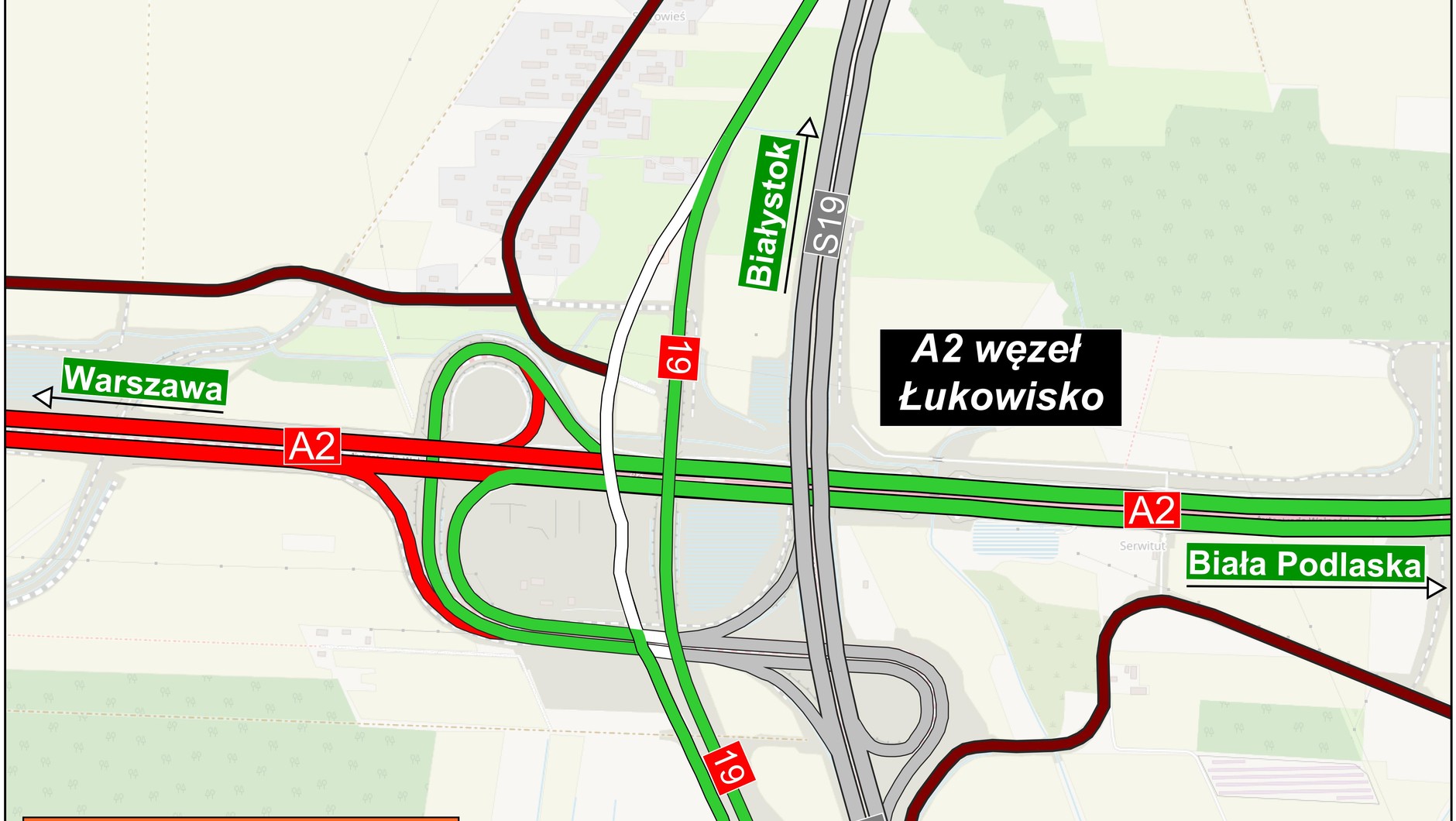 A2 węzeł Łukowisko