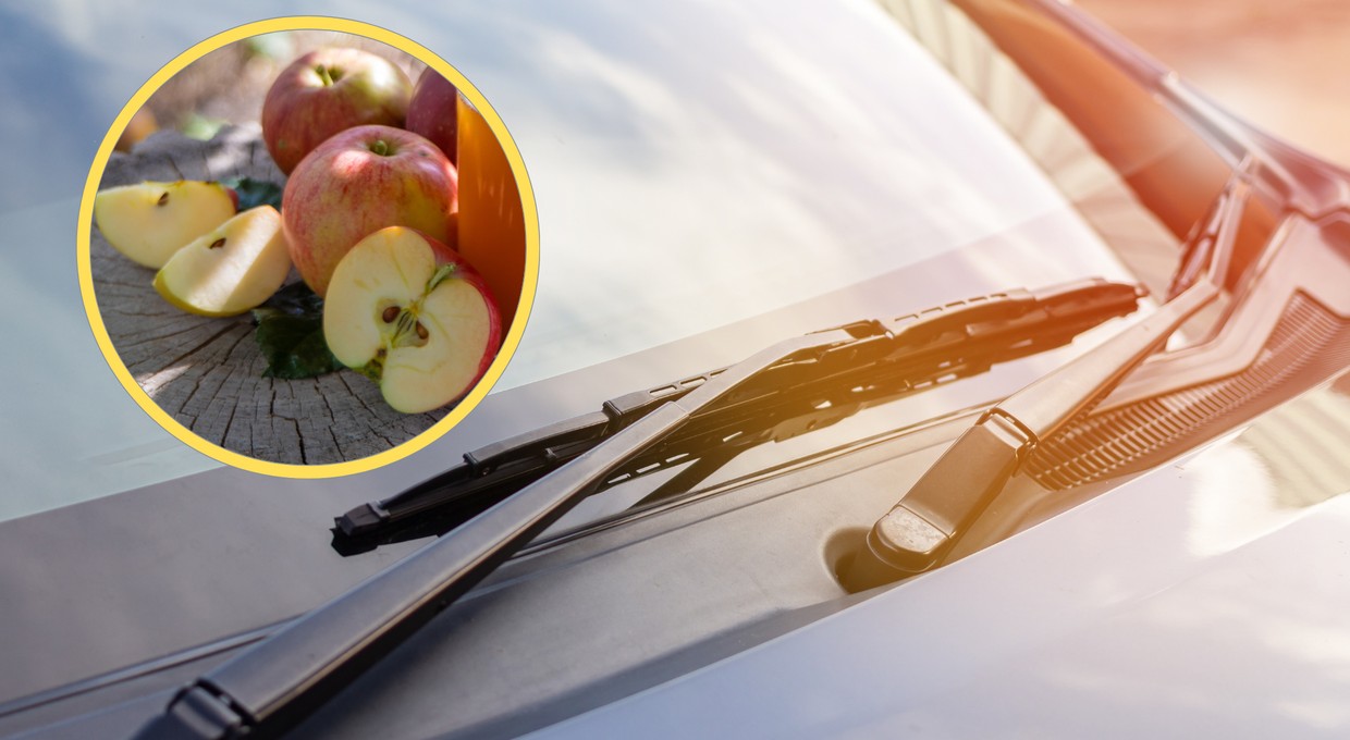 Poznaj genialny trik z jabłkiem. Przyda się wszystkim kierowcom